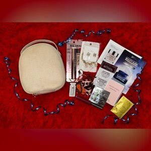 NWOT- BLVGARI Cosmetic Bag Makeup/Skincare Bundle! 🚨FREE SHIPPING!
